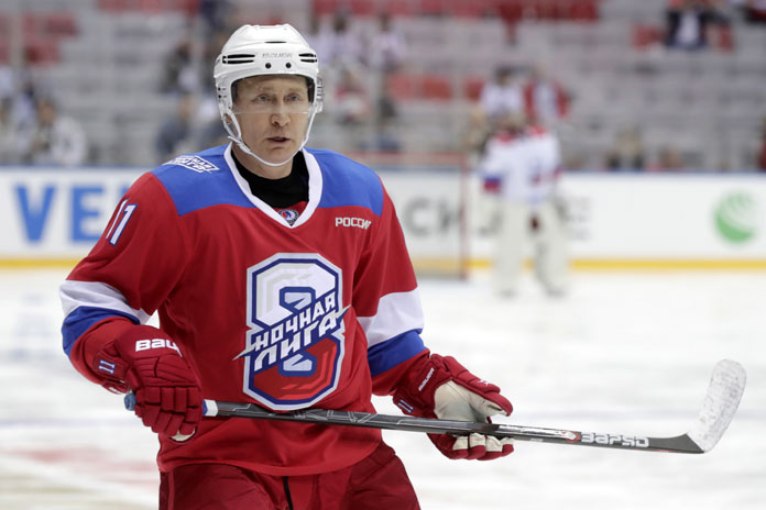 Putin hockey