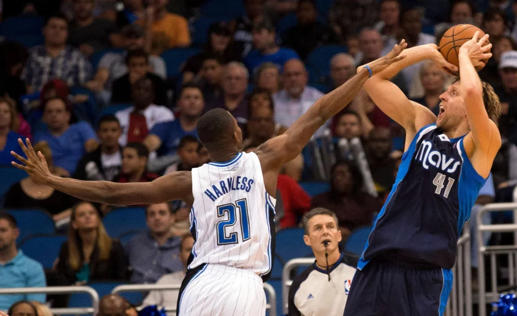 Glossario Basket: la guida a termini, ruoli e regole della pallacanestro 1 Dirk Nowitzki Fade-away