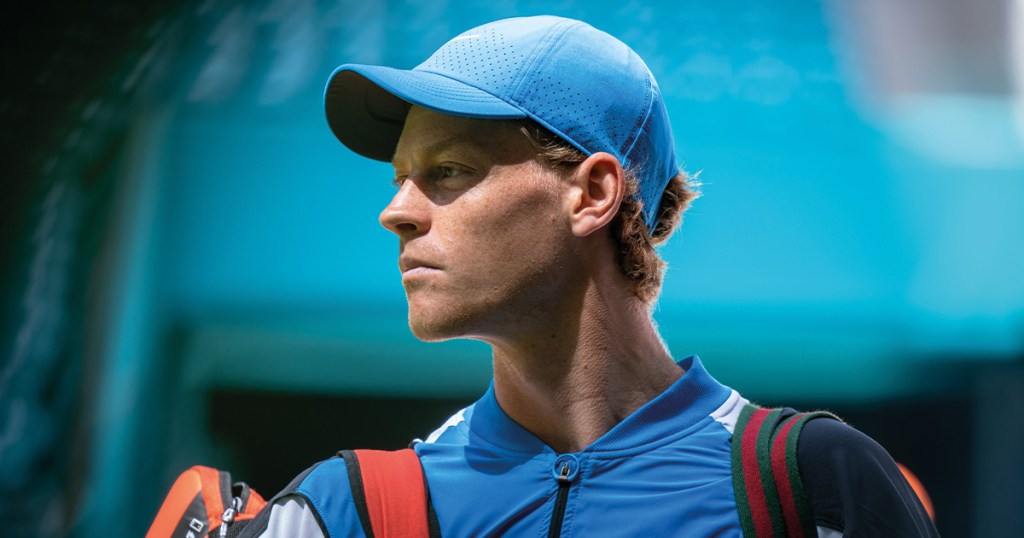 Jannik Sinner esultanza vittoria torneo ATP