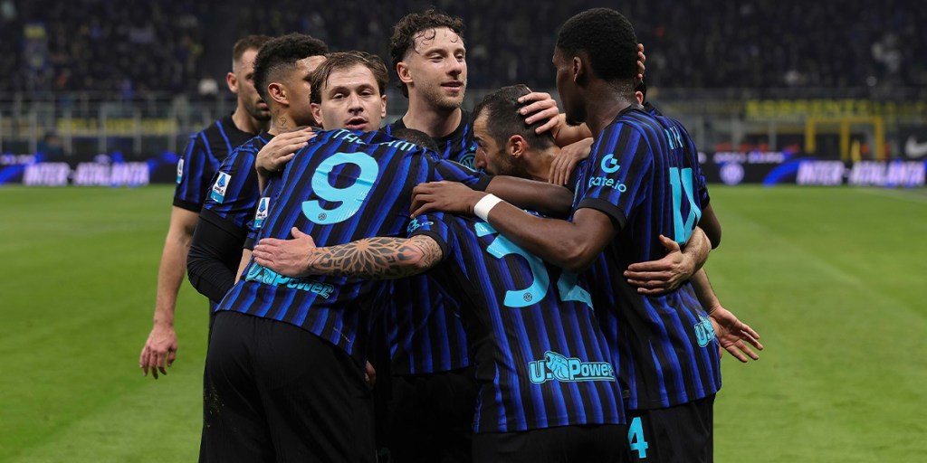 Inter esultanza squadra scudetto