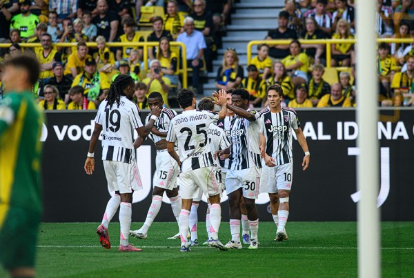 Juve Bologna azione partita Serie A