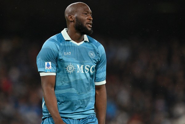 Lukaku Napoli uscita campo