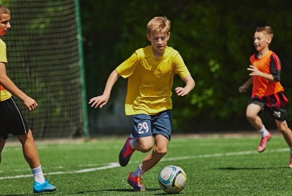 Settore giovanile calcio allenamento bambini