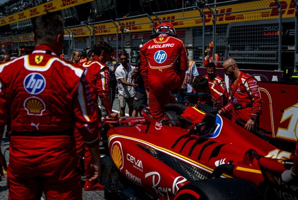 Leclerc Hamilton Ferrari GP Canada