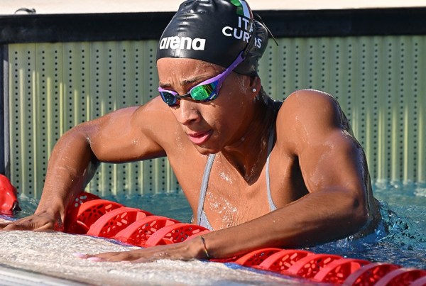 Sara Curtis record europeo 50 dorso Settecolli