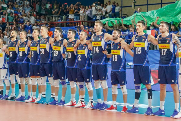 Pardo Mati protagonista di Italia-Belgio VNL 2026 durante la vittoria dell'Italia nella Volleyball Nations League.