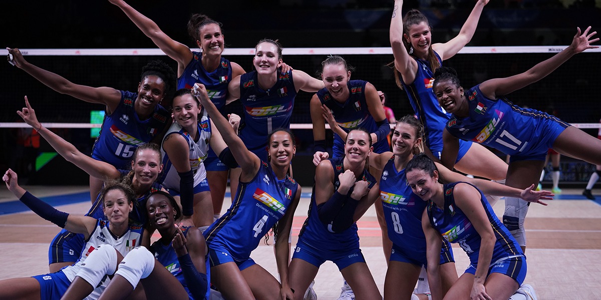 Italia VNL femminile 2ª: Cina battuta al tie-break