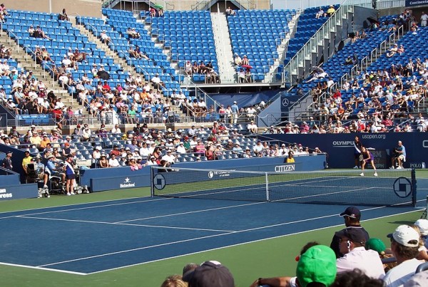 US Open 2026 qualificazioni italiani, tennista azzurro in campo a Flushing Meadows.