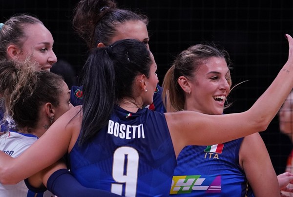 Italia-Svezia Europei femminili 2026 durante una partita di pallavolo
