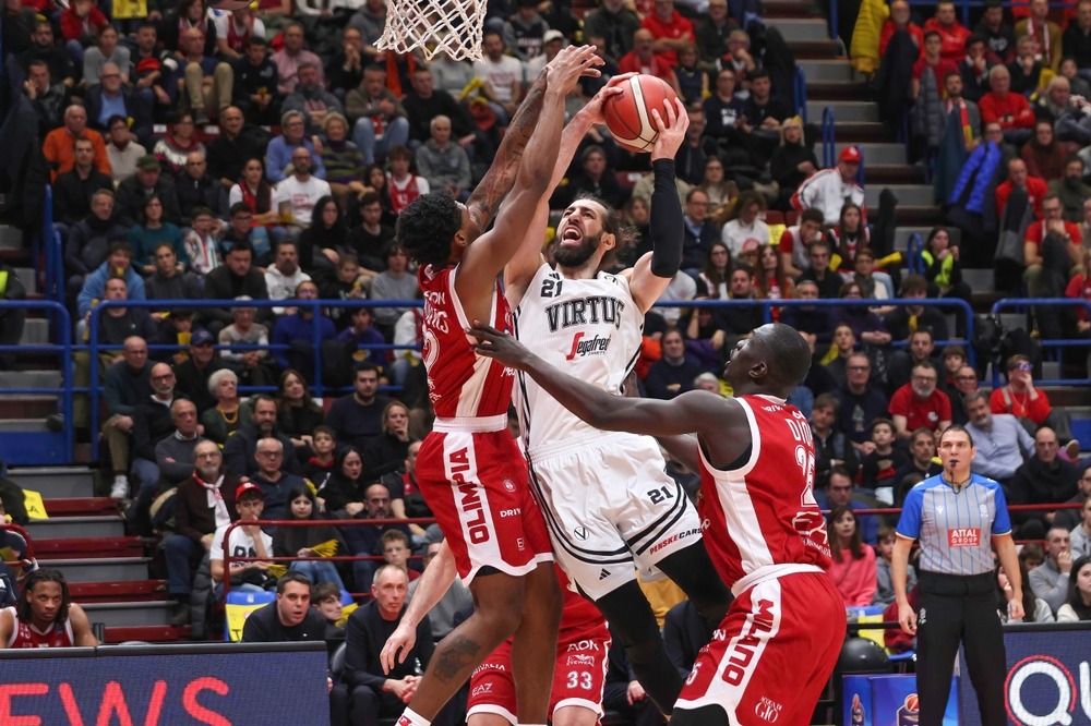 Virtus Bologna-Zalgiris: immagine dedicata alla sfida di Eurolega al PalaDozza.