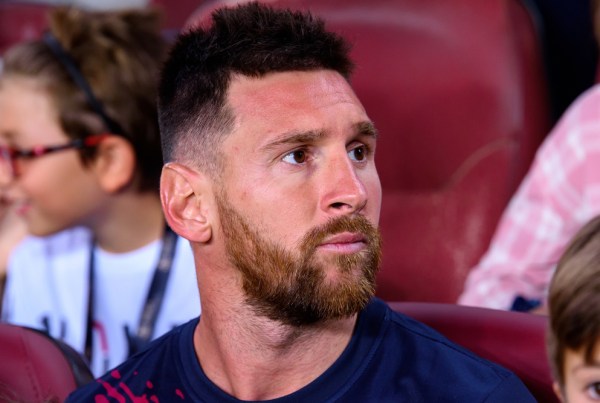 Messi saluta l’Argentina nell’ultima partita al Monumental di Buenos Aires.