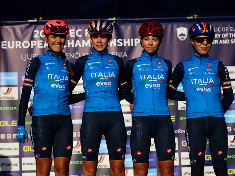 2026 UEC Road European Championships - Ljubljana Slovenia - Women U23 Road Race - Sencur - Sencur 88,4 km - 02/10/2026 - Italy - photo Roberto Bettini/SprintCyclingAgency©2026
